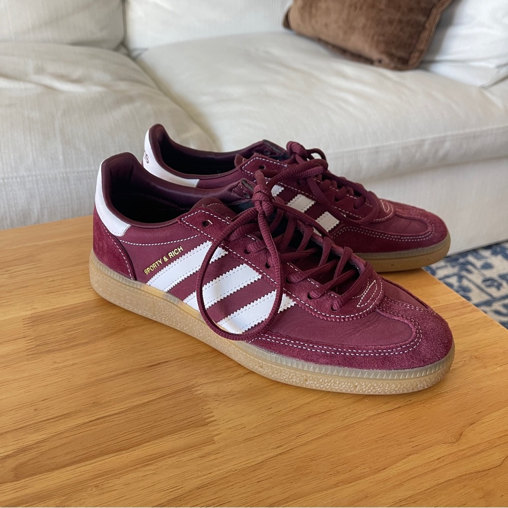 Adidas Sporty & Rich x Handball Spezial 'Shadow Red’ Women’s 8.5/Men’s 7